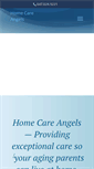 Mobile Screenshot of homecareangelsinc.com